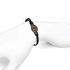 Michal Golan Small White and Gold Evil Eye Bracelet