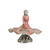 Quest Collection Judaica Quest Collection Ballerina Dreidel - Pink
