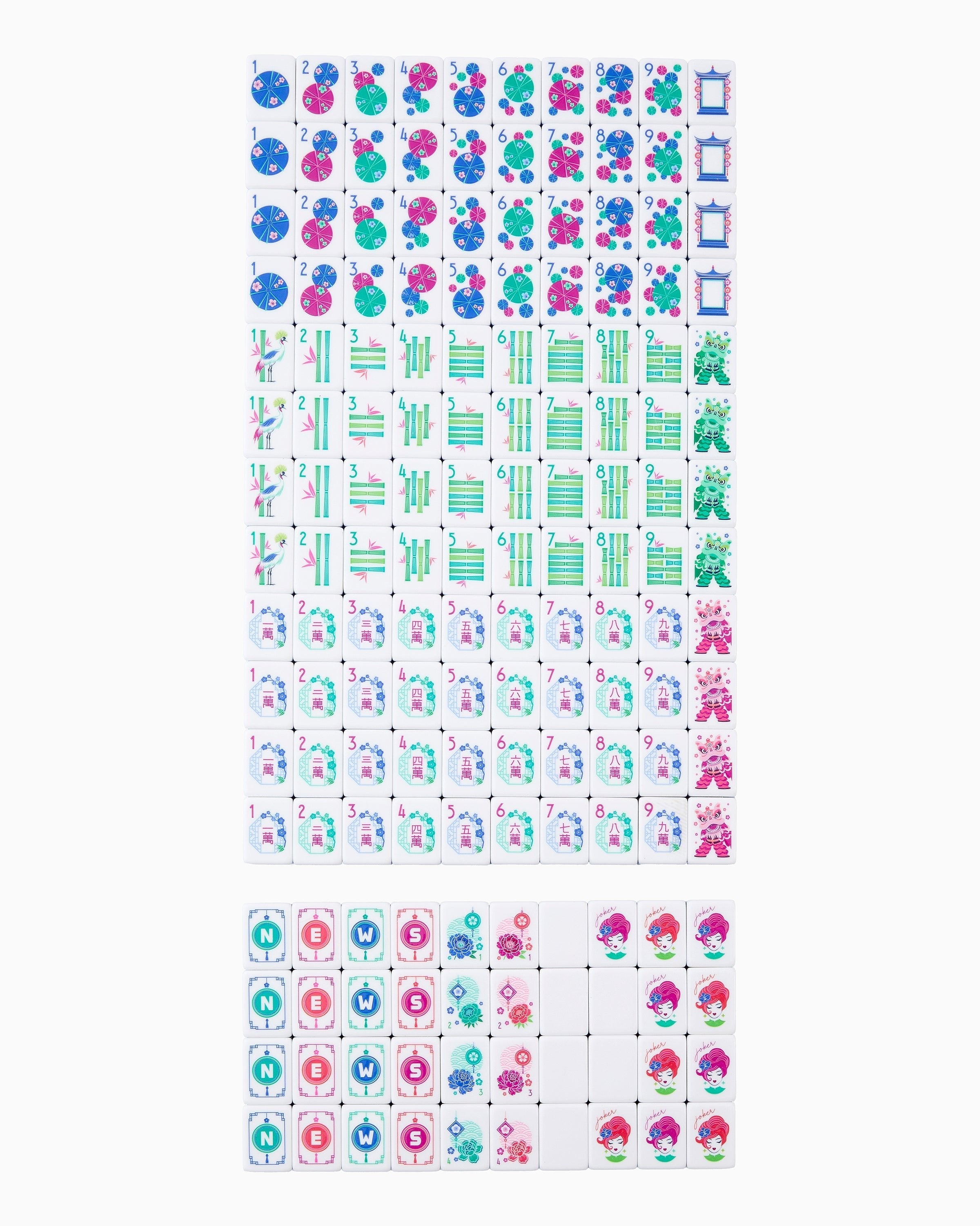 Oh My Mahjong Seabreeze Mahjong Tiles