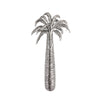 Quest Collection Palm Tree Mezuzah - Silver