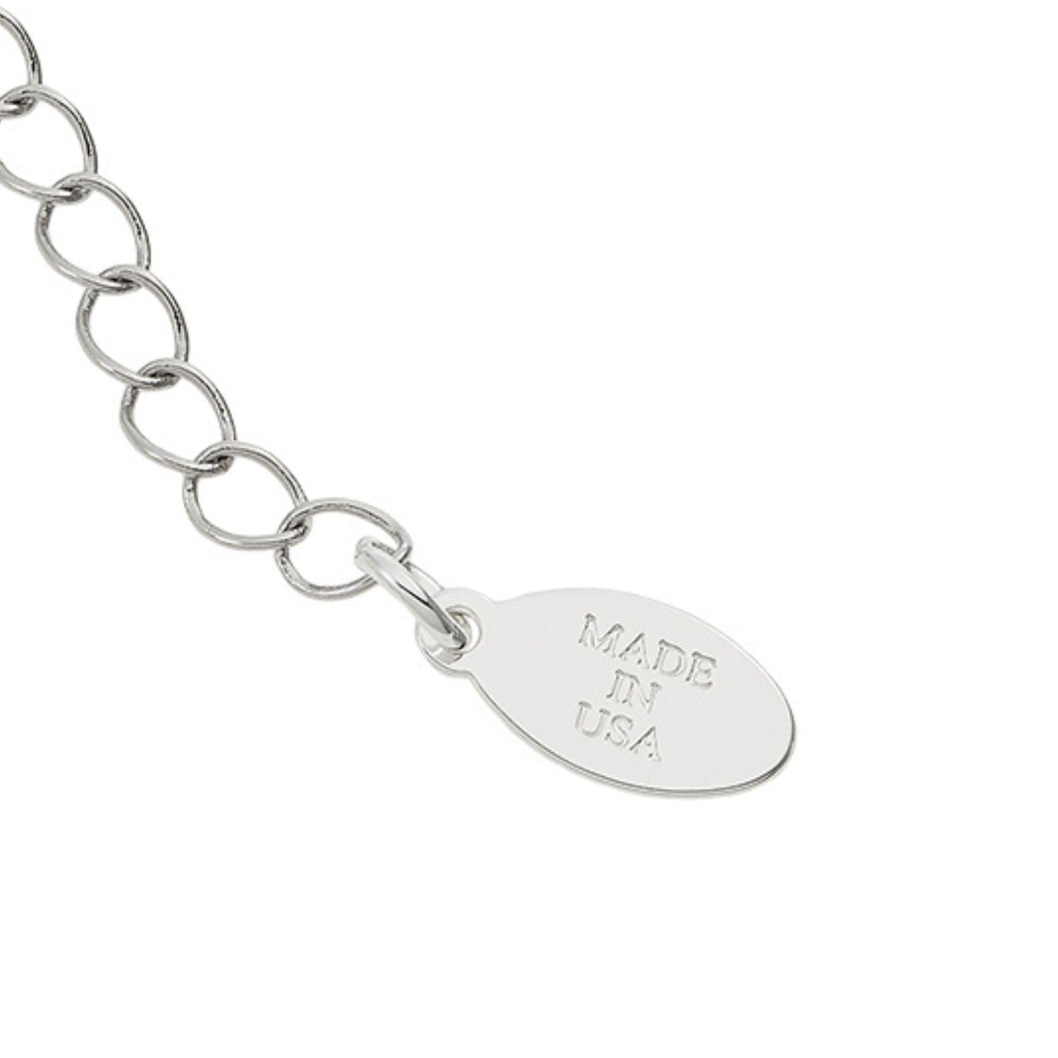 Olivia Riegel Silver Blue Moonstone Pendant Necklace