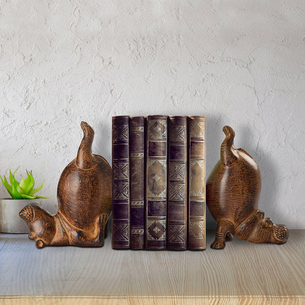 SPI Home Home Decor Acrobatic Hippo Bookends Pair