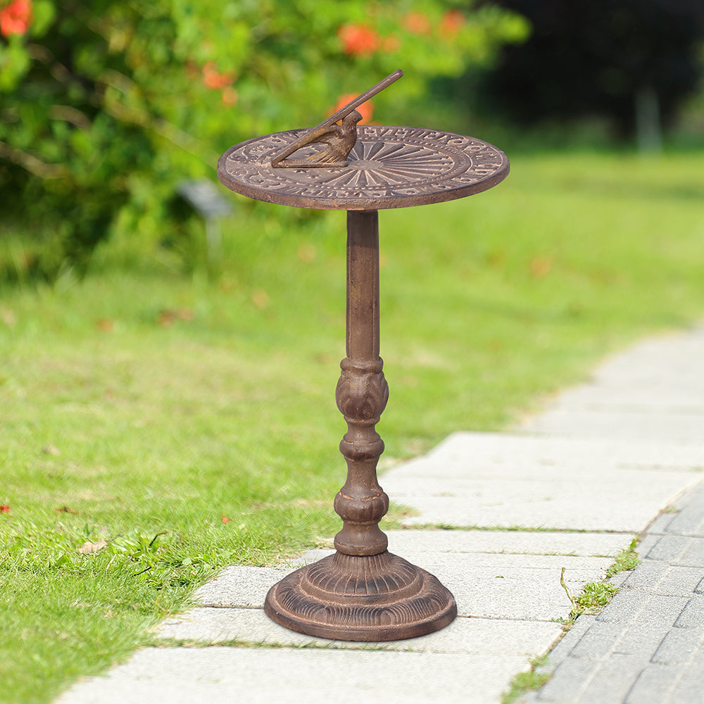 SPI Home Home Decor Antiqued Sundial on Stand
