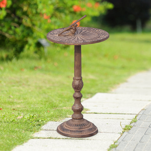SPI Home Home Decor Antiqued Sundial on Stand
