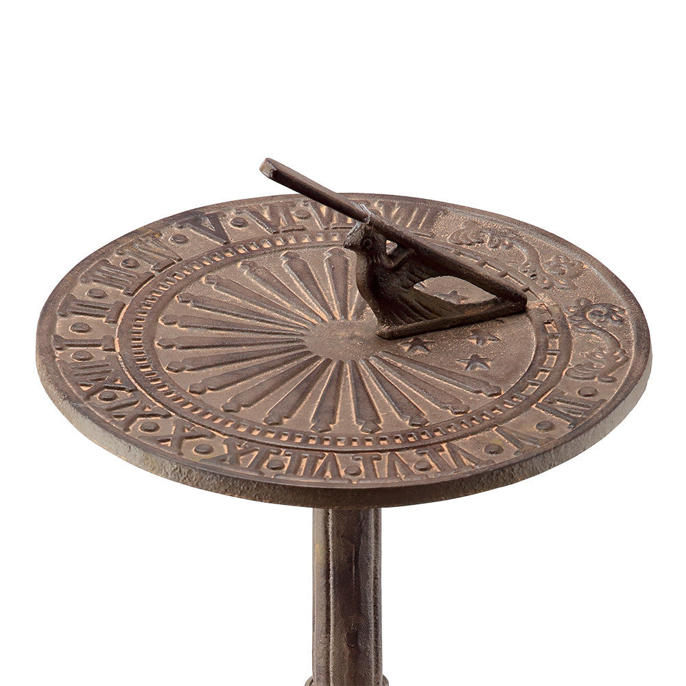 SPI Home Home Decor Antiqued Sundial on Stand