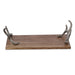 SPI Home Home Decor Antler Handle Tray mango wood