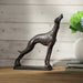 SPI Home Home Decor Baying Greyhound Sculpture