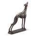 SPI Home Home Decor Baying Greyhound Sculpture