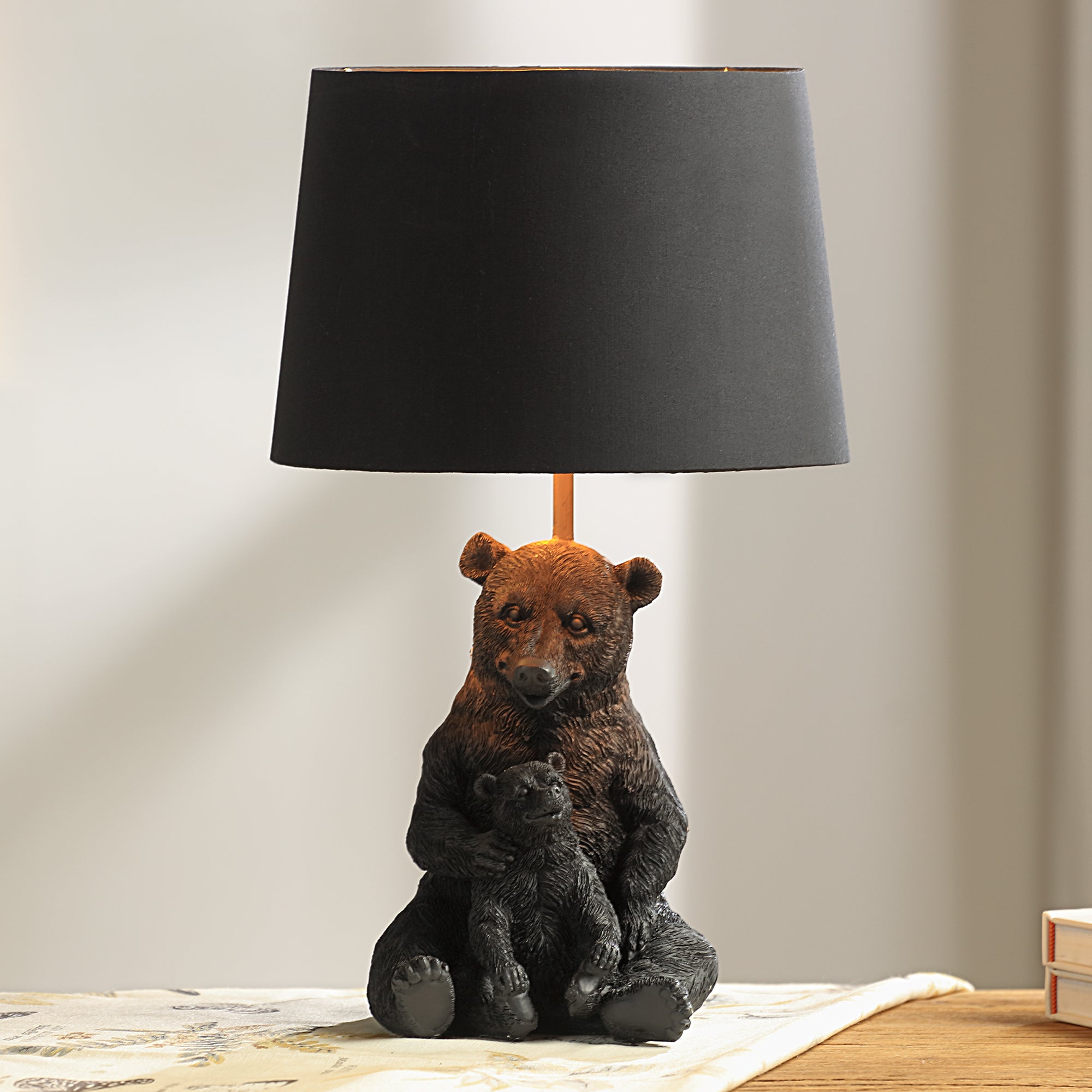 SPI Home Home Decor Bear and Cub Desk Lamp