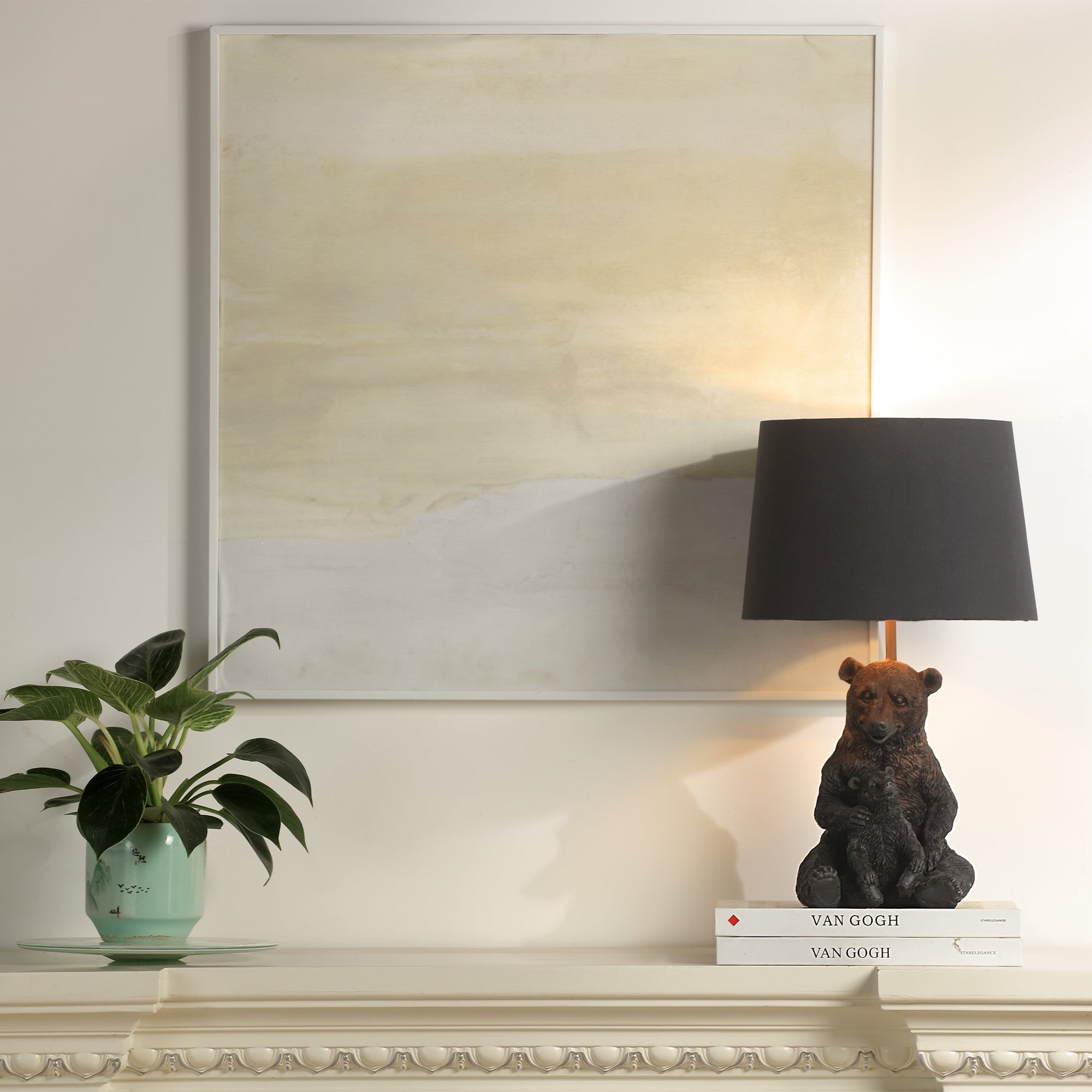 SPI Home Home Decor Bear and Cub Desk Lamp
