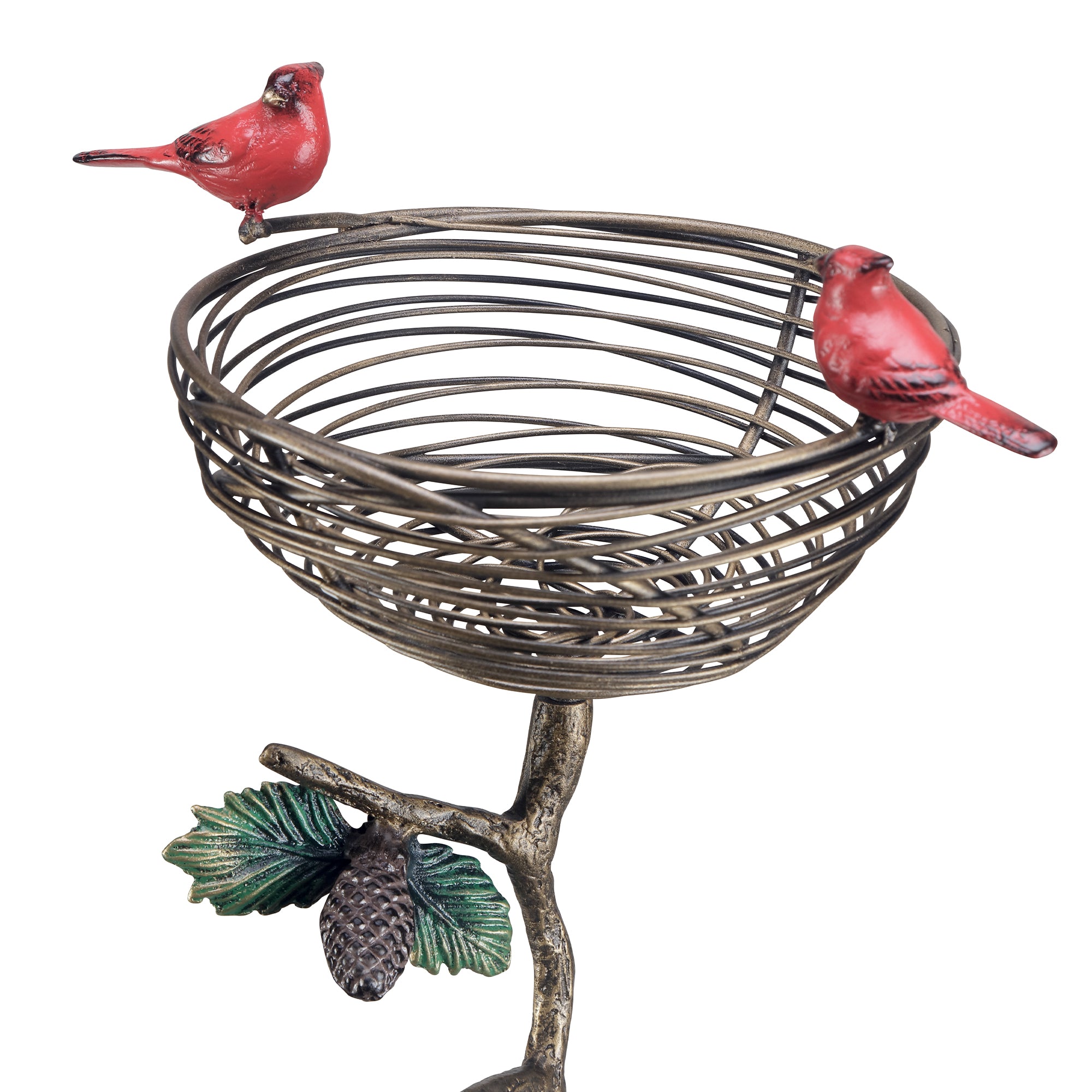 SPI Home Home Decor Cardinal Couple Planter Holder