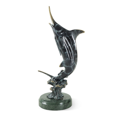 SPI Home Home Decor Cast Aluminum Hunting Marlin