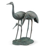 SPI Home Home Decor Coastside Crane Pair Garden Sculpture