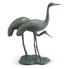 SPI Home Home Decor Coastside Crane Pair Garden Sculpture