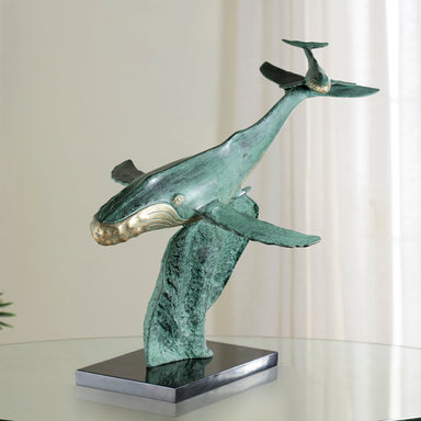 SPI Home Home Decor Diving Lesson (humpback whale)