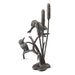SPI Home Home Decor Feeding Kingfisher Couple Sculpture