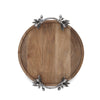 SPI Home Home Decor Leaf and Berry Handle Tray
