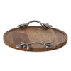 SPI Home Home Decor Leaf and Berry Handle Tray