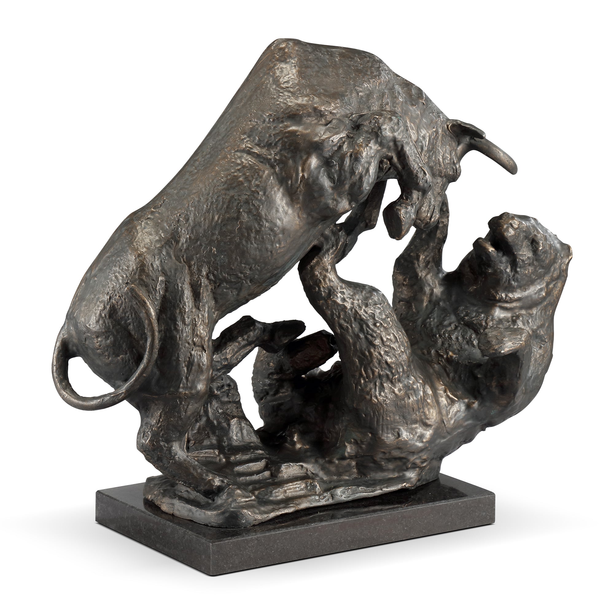 SPI Home Home Decor Market Fighters bear and bull