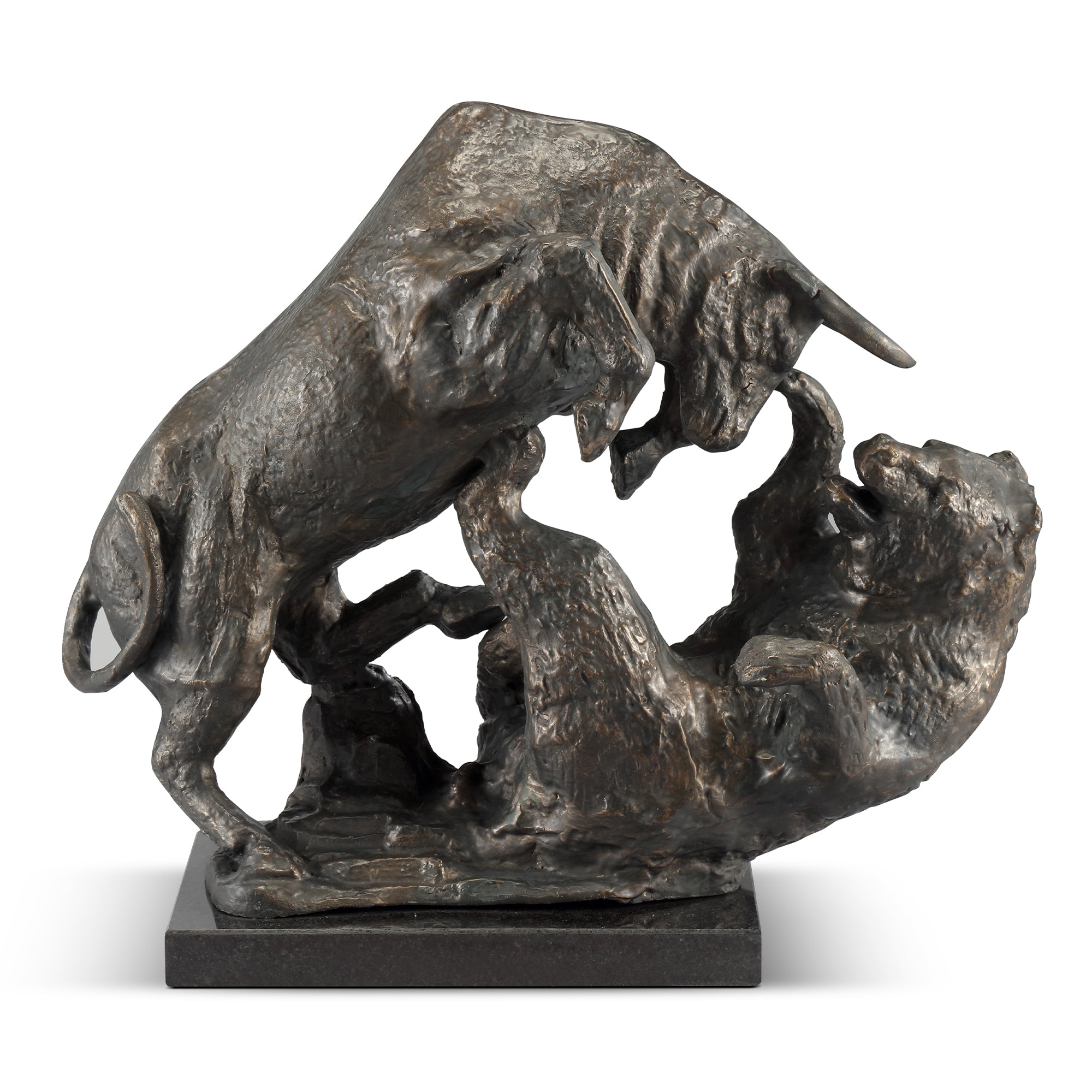 SPI Home Home Decor Market Fighters bear and bull