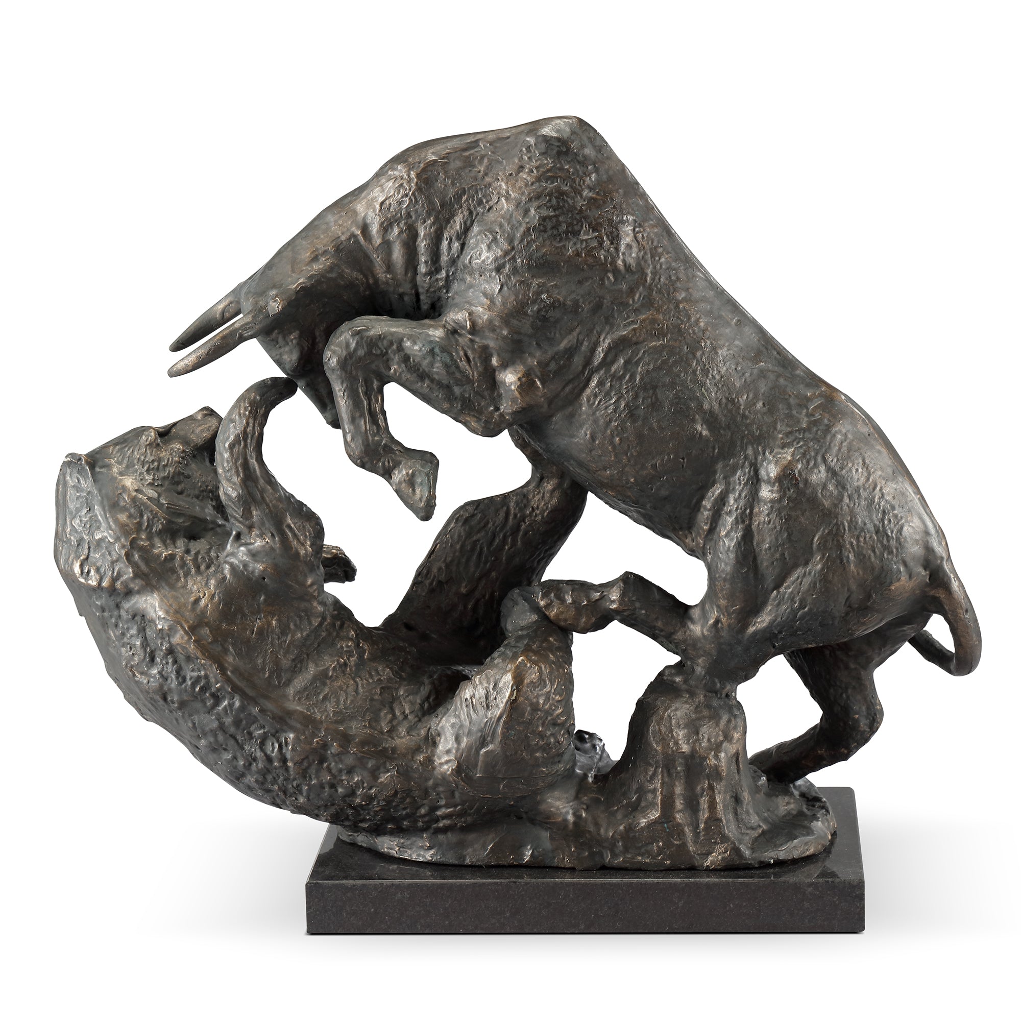 SPI Home Home Decor Market Fighters bear and bull