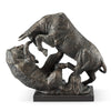 SPI Home Home Decor Market Fighters bear and bull