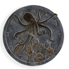 SPI Home Home Decor Octopus Wall Mounted Garden Clock and Thermometer