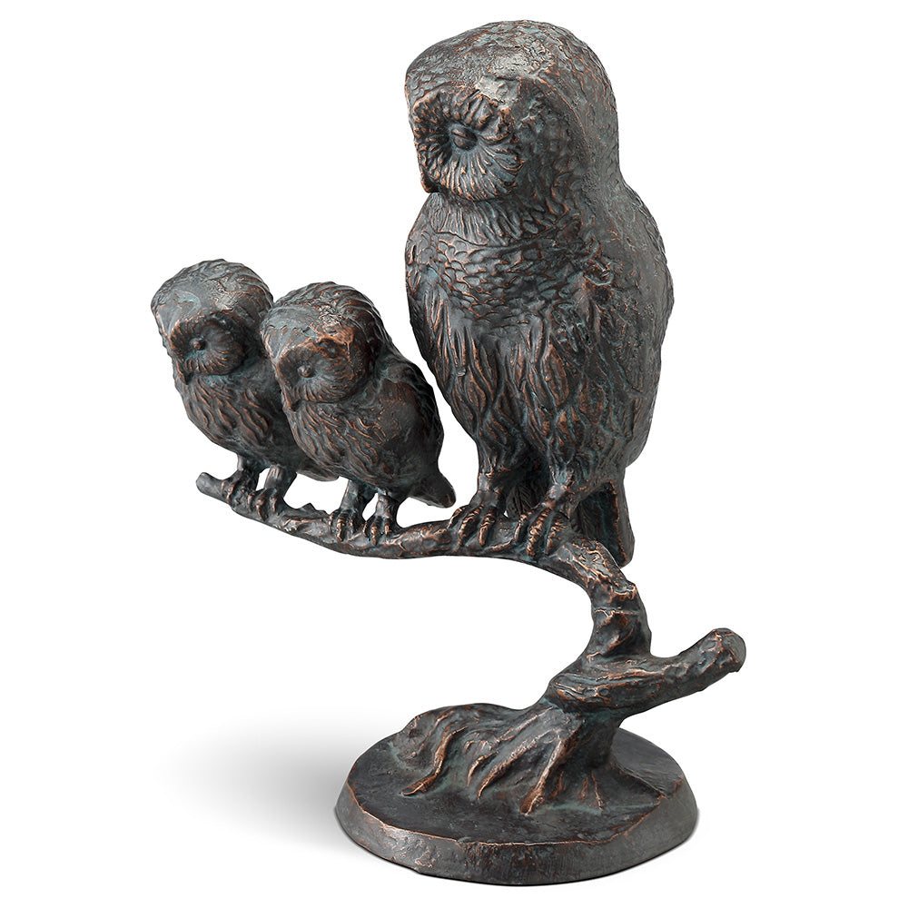 SPI Home Home Decor Owl Family Sculpture