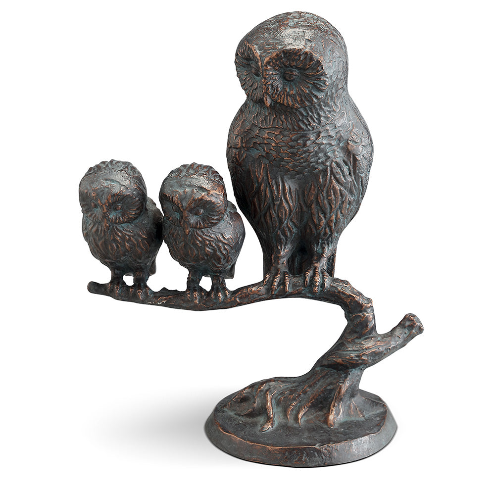 SPI Home Home Decor Owl Family Sculpture