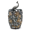 SPI Home Home Decor Peacock and Leaves Candleholder