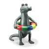 SPI Home Home Decor Pool Time Gator Garden Sculpture