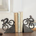 SPI Home Home Decor Racing Bicyclist Bookends