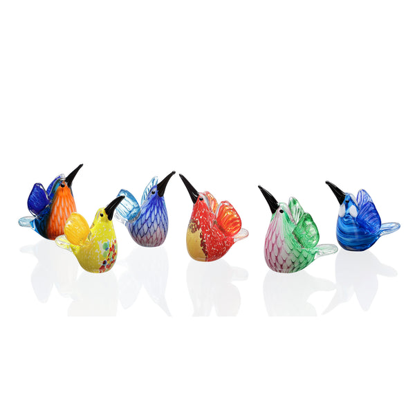 SPI Home Home Decor S/6 Mini Hummingbirds 4.5"H