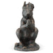 SPI Home Home Decor Sitting Squirrel with Snack Sculpture