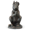 SPI Home Home Decor Sitting Squirrel with Snack Sculpture
