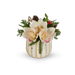 T&C Floral Company Home Decor White Pave Christmas Orchids