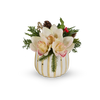 T&C Floral Company Home Decor White Pave Christmas Orchids