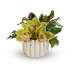 T&C Floral Company Home Decor Green Pave Christmas Orchids