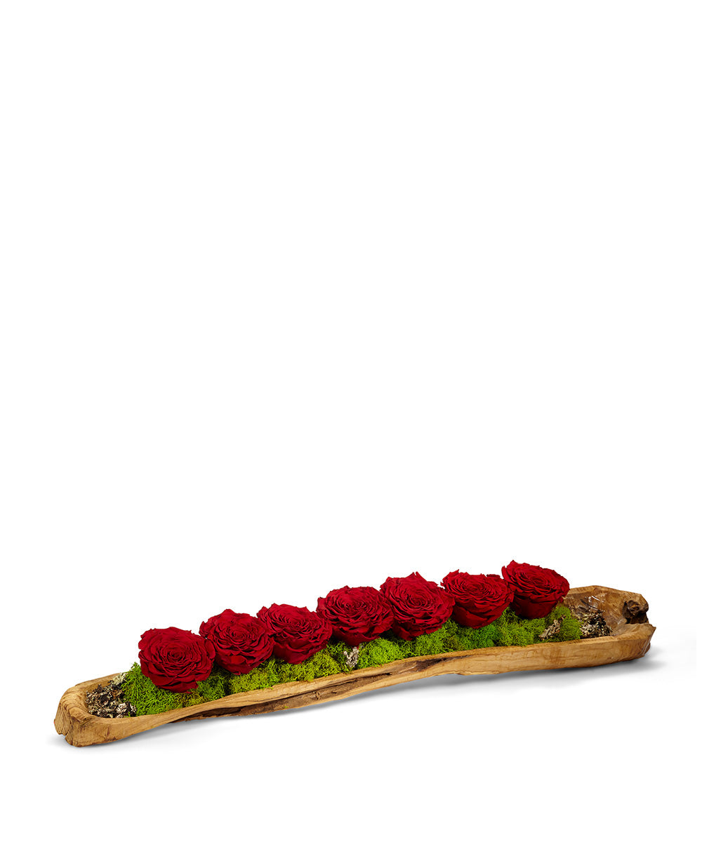 T&C Floral Company Home Decor Fuchsia Perfectly Preserved Roses