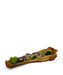 T&C Floral Company Home Decor Amethyst Preserved Moss & Geodes in Wooden Log