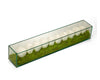 T&C Floral Company Home Decor White Preserved Roses in Rectangle Glass