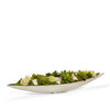 T&C Floral Company Home Decor Succulents/Quartz Succulents in Silver Boat
