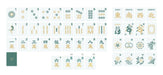 Tala Mahj Gfitware Tala Mahj - Tradewind Mahjong Tiles - Aqua