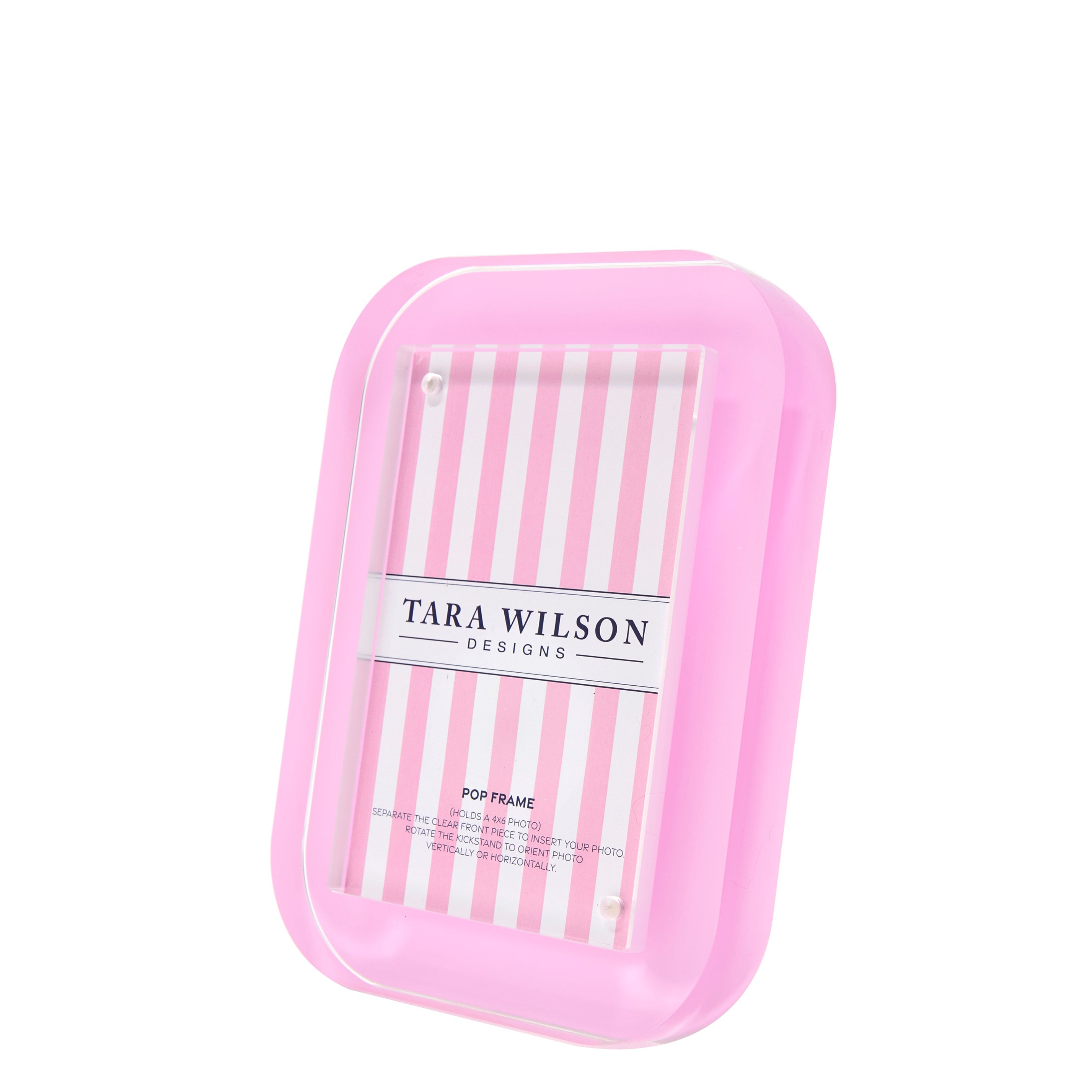 Tara Wilson Designs Picture Frames 4 X 6 Pop Frame - Pastel Pink