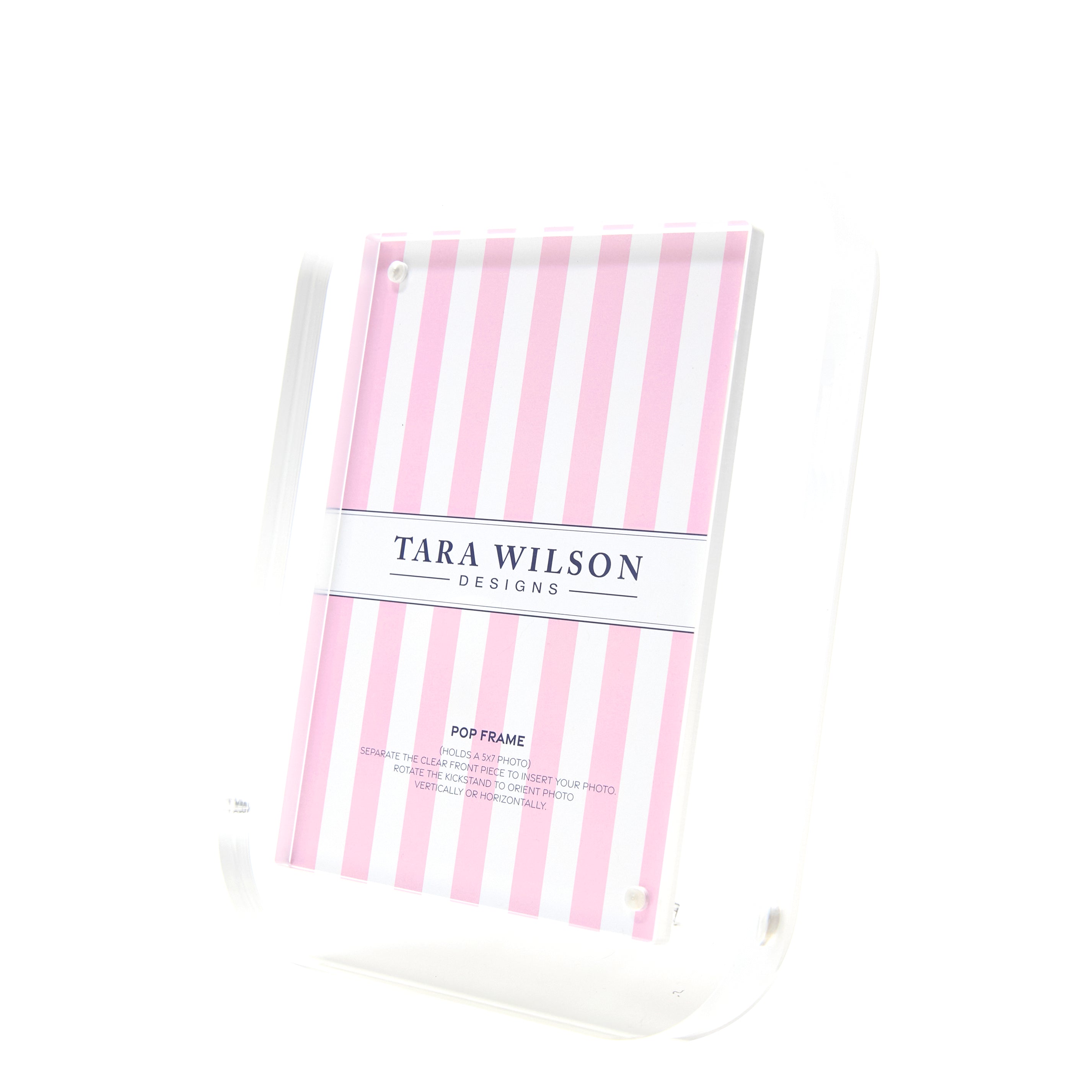Tara Wilson Designs Picture Frames 5 X 7 Pop Frame - Clear