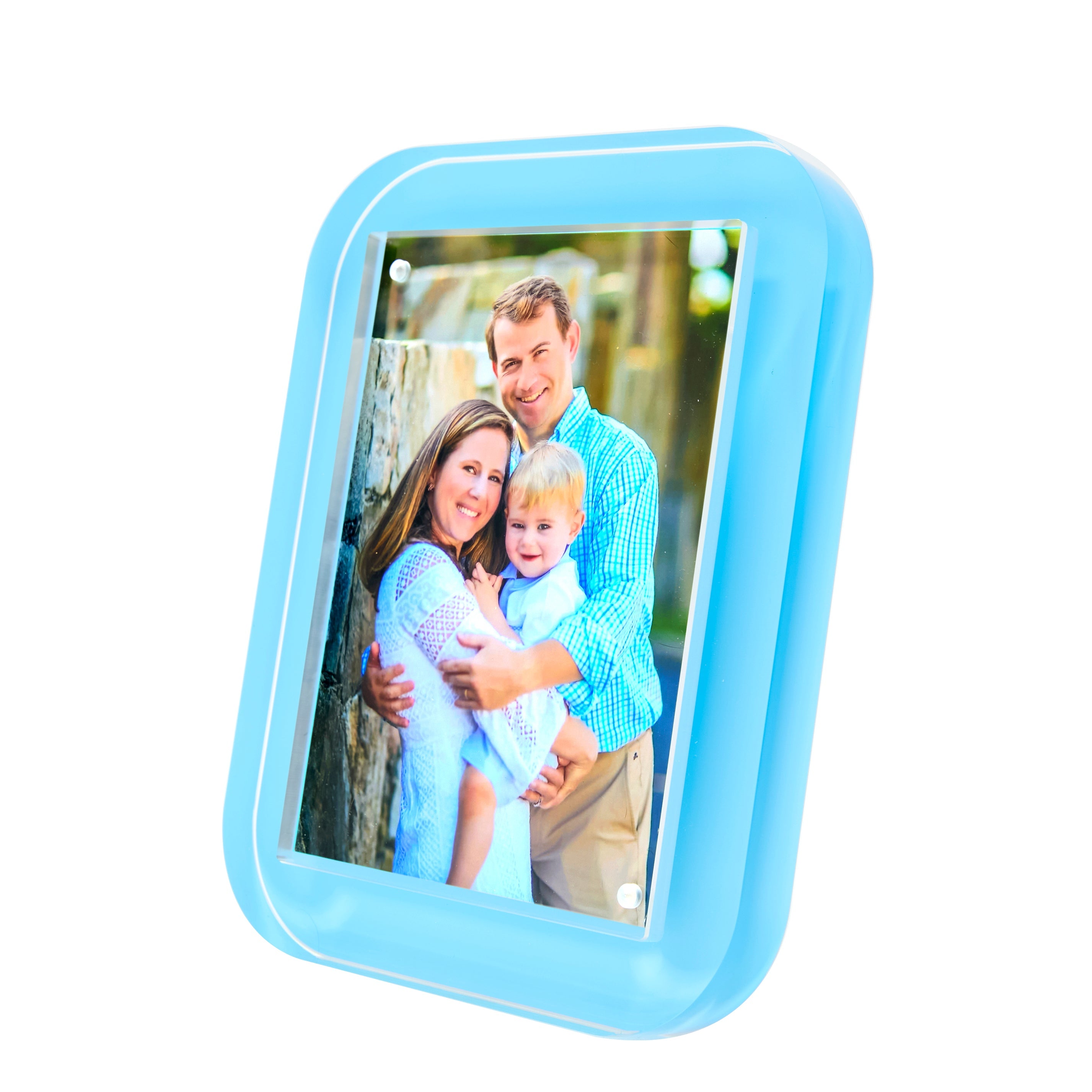 Tara Wilson Designs Picture Frames 5 X 7 Pop Frame - Pastel Blue