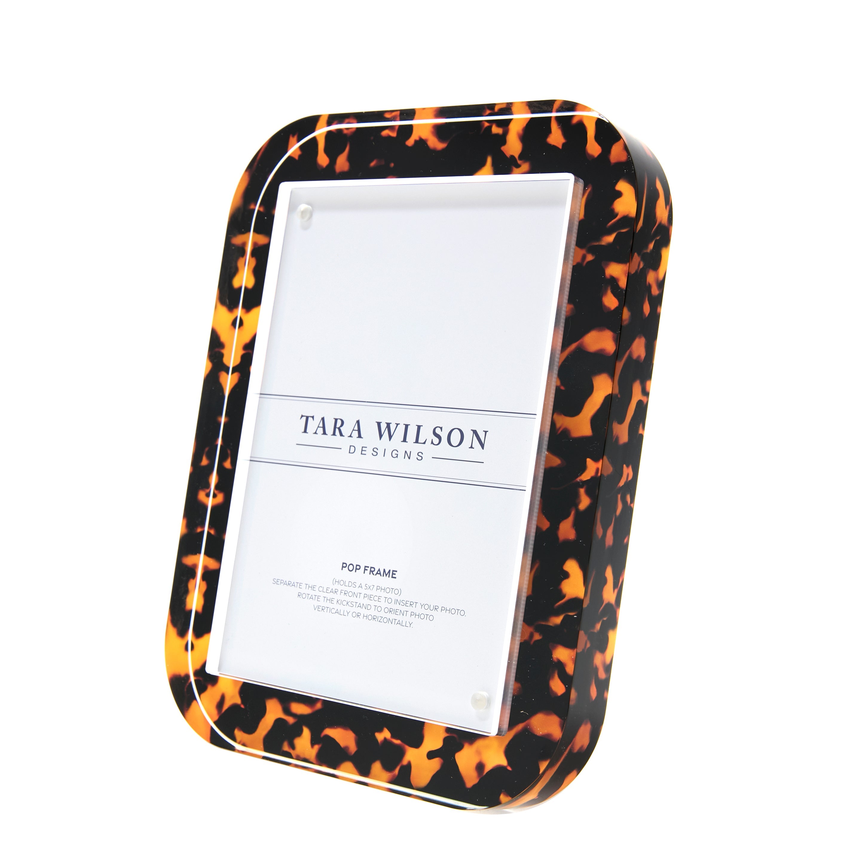 Tara Wilson Designs Picture Frames 5 X 7 Pop Frame - Tortoise