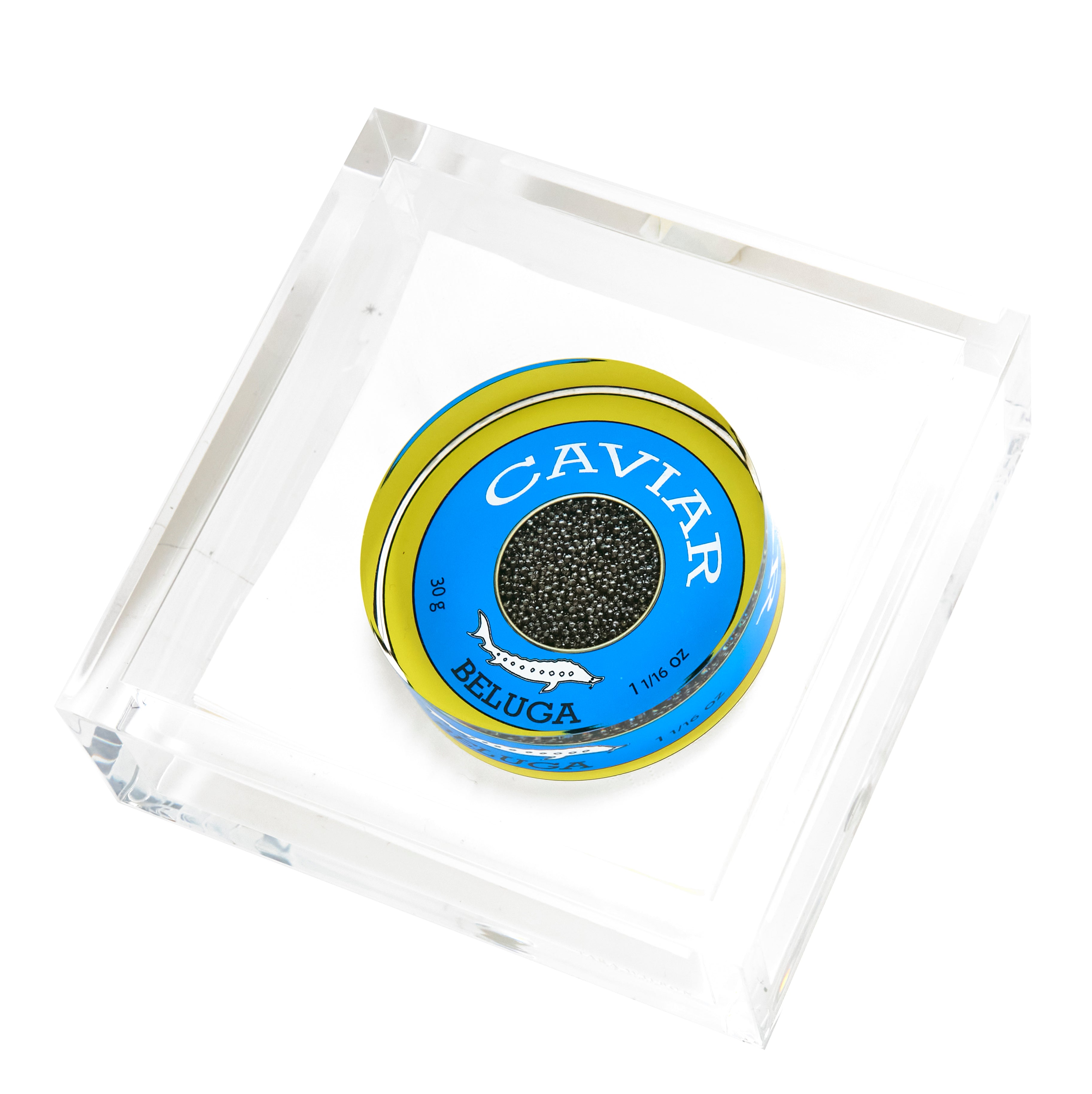 Tara Wilson Designs Giftware Caviar Acrylic Cocktail Napkin Holder