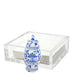 Tara Wilson Designs Giftware Cocktail Napkin Holder- Blue Ginger Jar