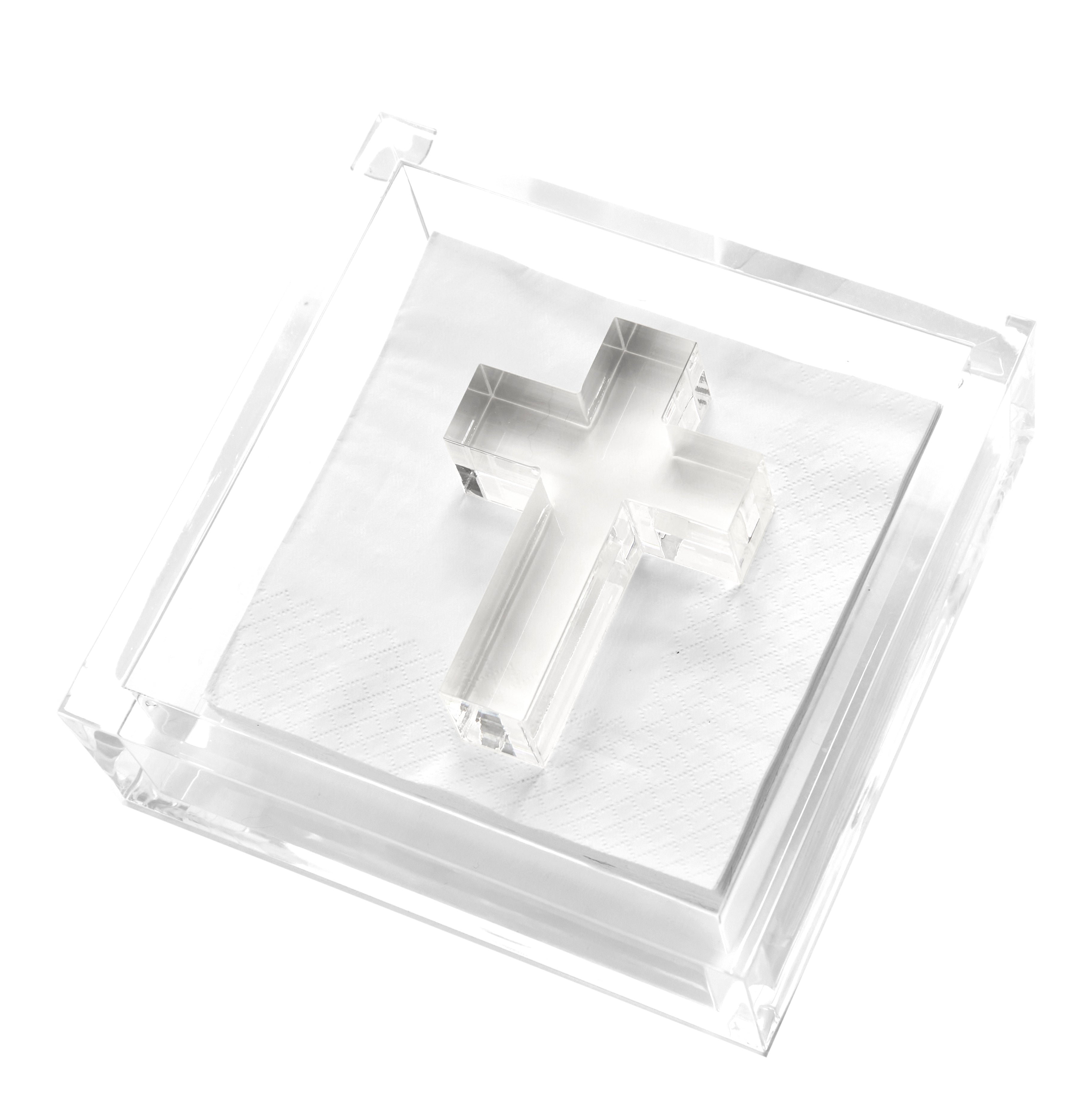 Tara Wilson Designs Giftware Cocktail Napkin Holder - Cross